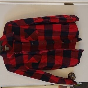 Buffalo plaid flannel shirt